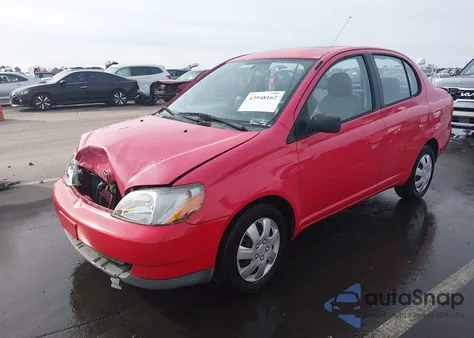 2002 Toyota Echo from USA, damaged, VIN JTDBT123420254231